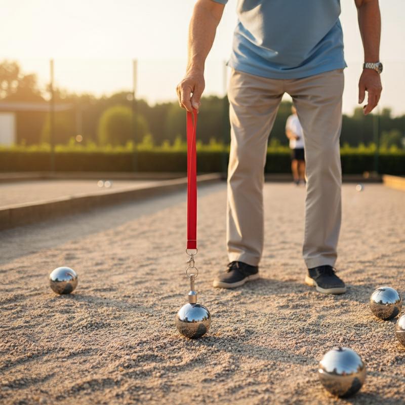 Bocce Ball Lawn - جهاز محمول لالتقاط كرات البوتشي المغناطيسية،