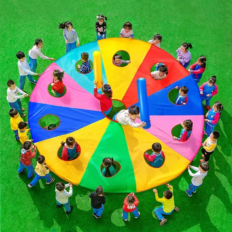 Party Games Group For Adults - لعبة قفز المظلات قوس قزح متعددة
