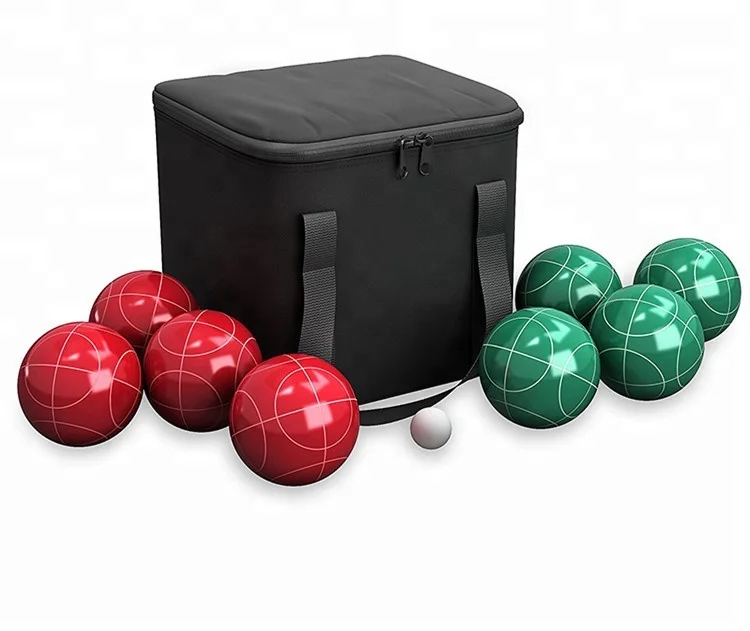 Bocce Ball Lawn - مجموعة كرات Bocce مع حقيبة حمل