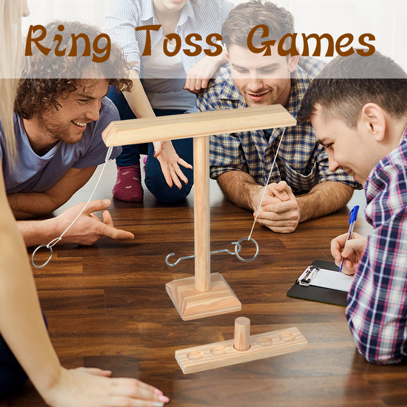Ring Toss Outdoor - ألعاب الرمي الدائري للأطفال والكبار ألعاب