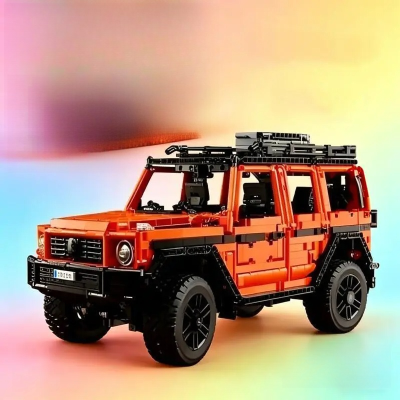 Party Games Young Adults - سيارة G500 البرتقالية للطرق الوعرة مناسبة