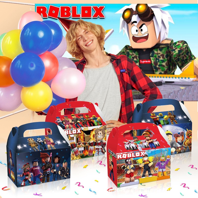مجموعة من 12 قطعة لتزيين حفلات - مراجعة Party Games In Roblox وسعره