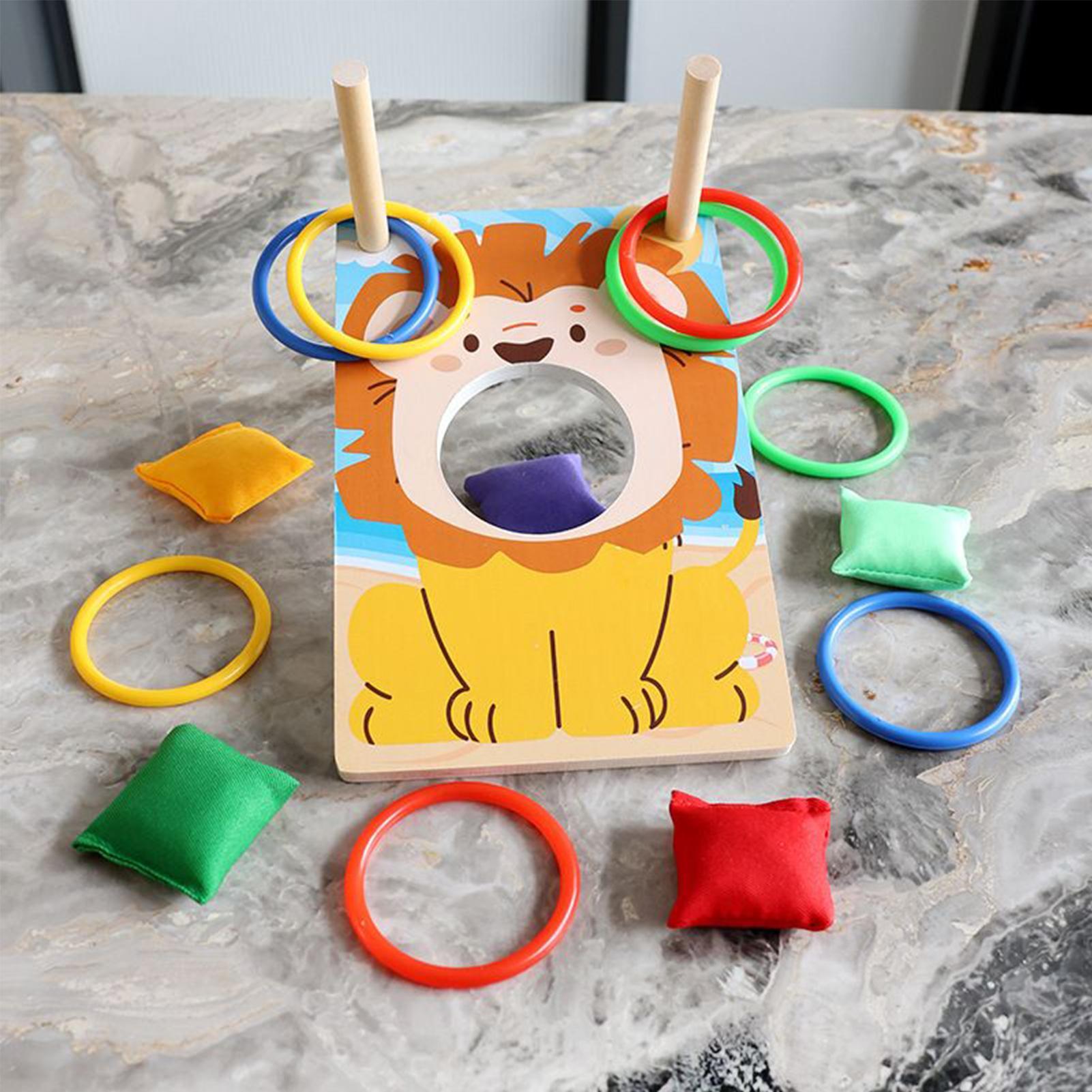 لعبة رمي كيس الفاصوليا الخشبية - مراجعة Party Games Group For Adults وسعره