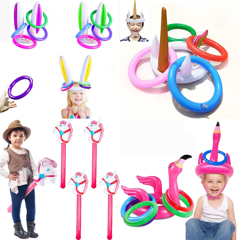 نفخ الحصان عصا يونيكورن قوس قز - مراجعة Party Games Bunny وسعره