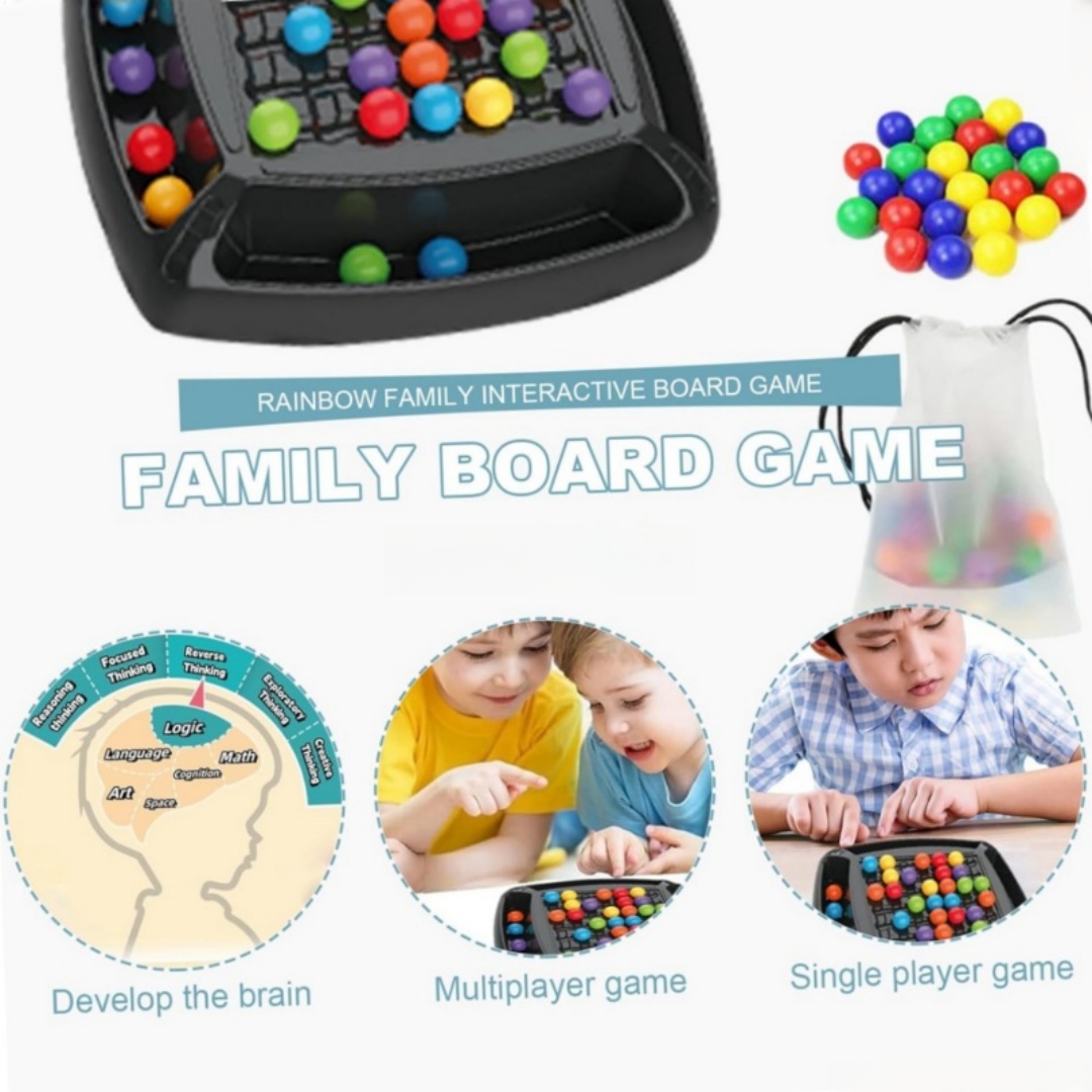 لعبة لوحة إزالة كرة قوس قزح لل - مراجعة Party Games Elimination وسعره