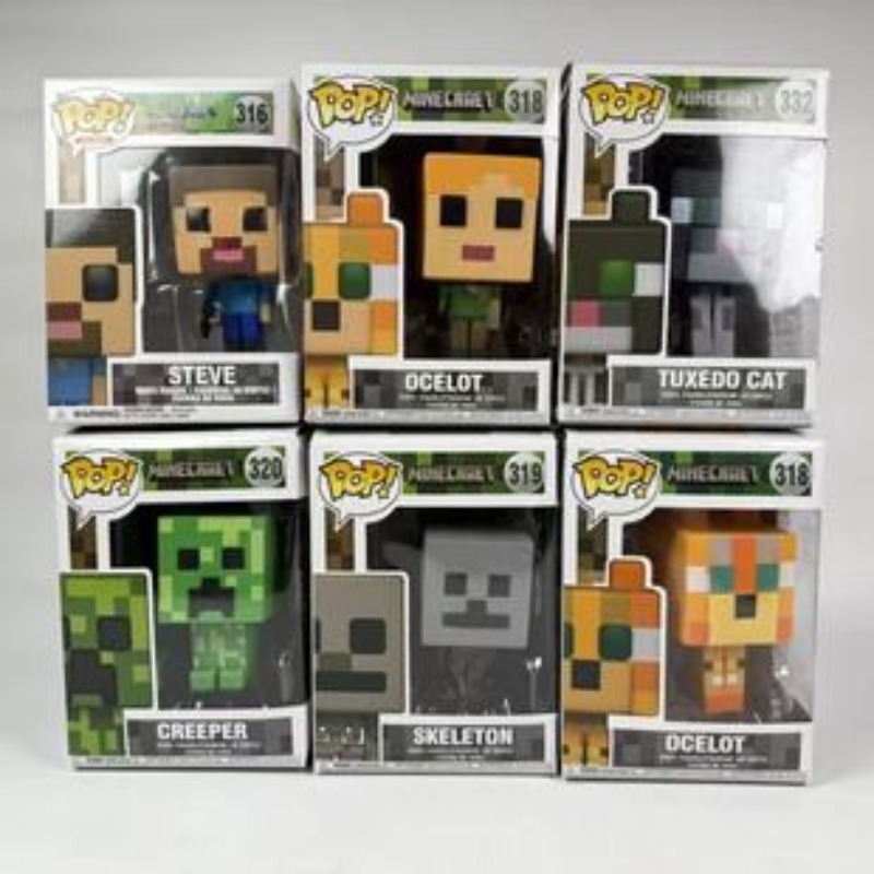 تمثال شخصية ستيف كريبر من لعبة - مراجعة Party Games Minecraft وسعره