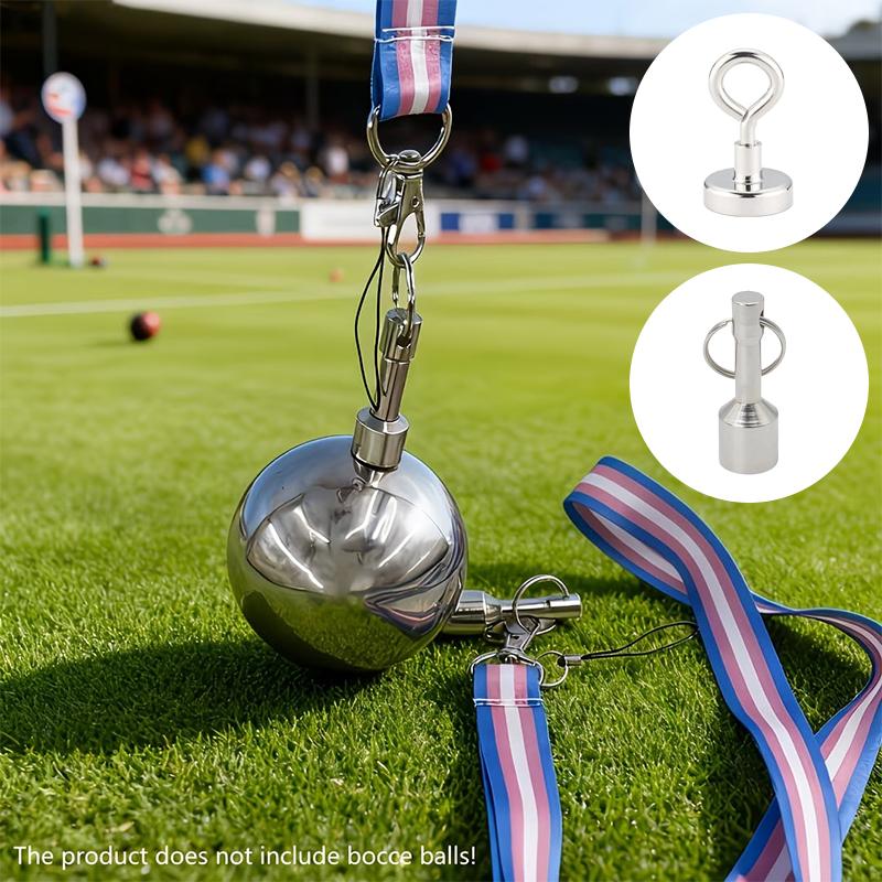جهاز التقاط كرات البوق المغناط - مراجعة Bocce Ball Lawn وسعره