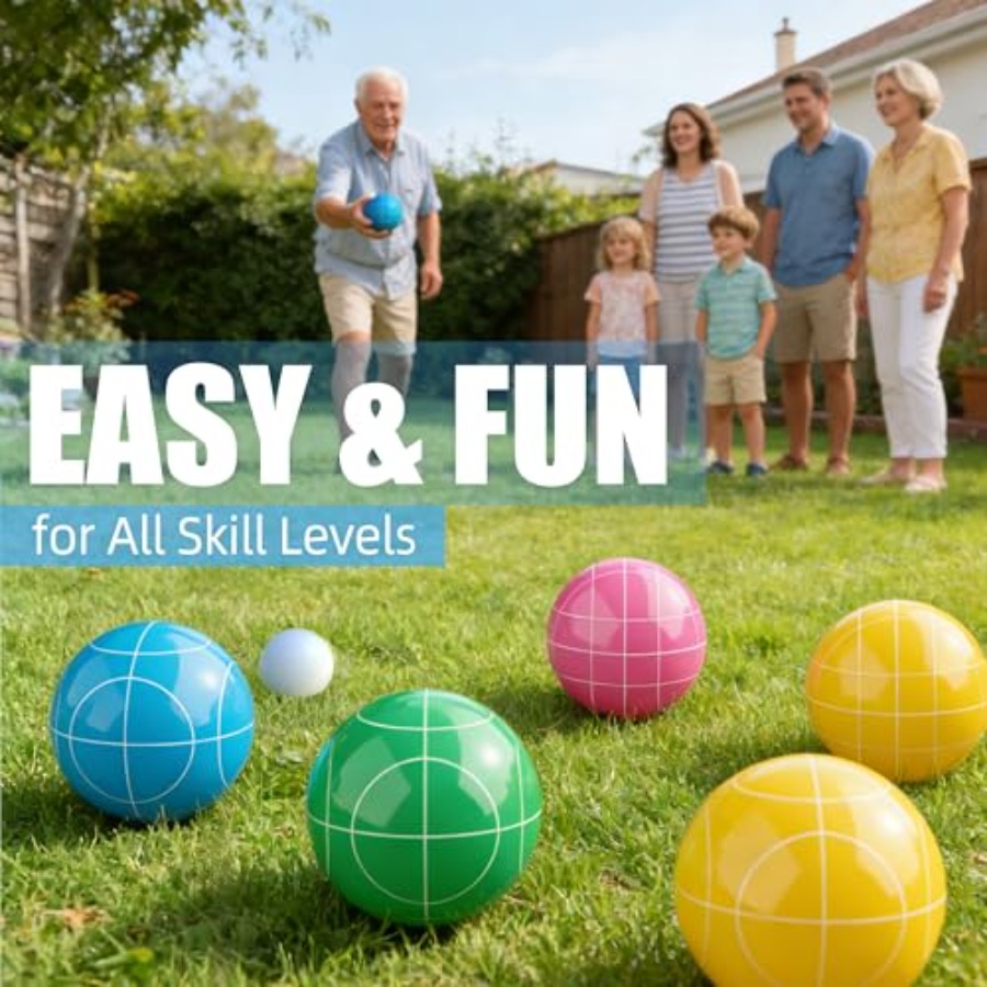 مجموعة كرة البوكسيه للحدائق وا - مراجعة Bocce Ball Lawn وسعره