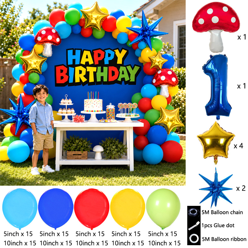 باقة أقواس بالونات مستوحاة من  - مراجعة Party Games Bunny وسعره