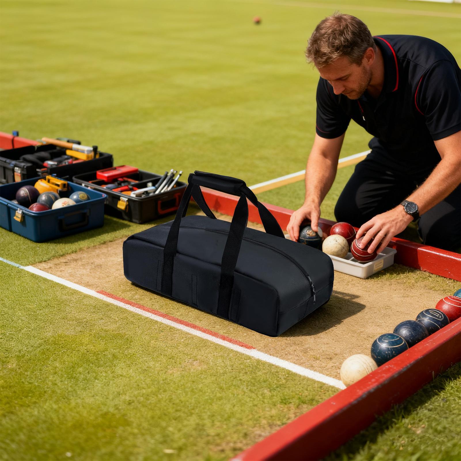حقيبة كرة رياضية مقاومة للماء  - مراجعة Bocce Ball Lawn وسعره