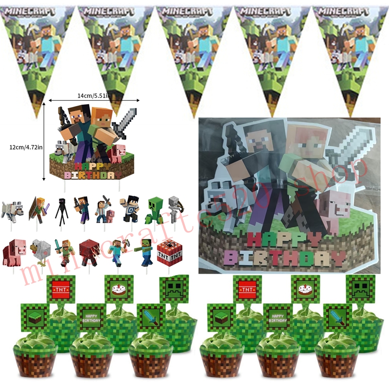 MC بكسل ورقة بطاقة Minecraft ح - مراجعة Party Games Minecraft وسعره